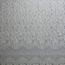 蕾丝睫毛面料 五叶花卷布镂空网布料睫毛锦棉股线165CM连续无限长