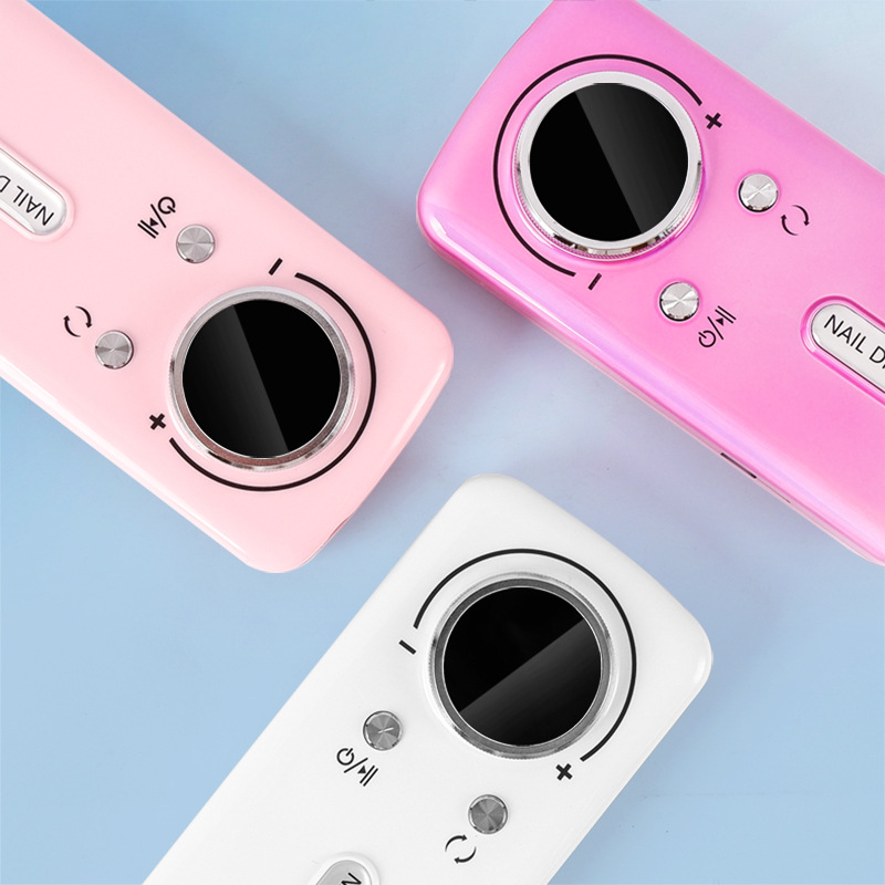 Lijadora de uñas recargable, pulido especial para tienda de uñas, desmontador de uñas, rectificador de uñas eléctrico de uñas, rectificador de uñas portátil