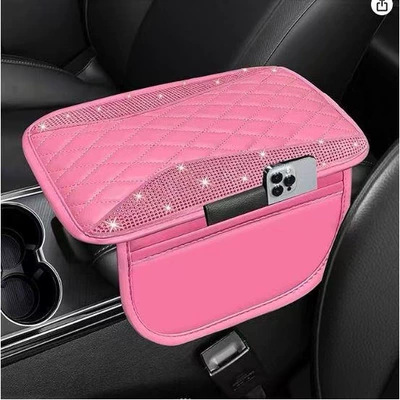 Armrest Protective Pad Universal Car Armrest | Armrest box pad - pink