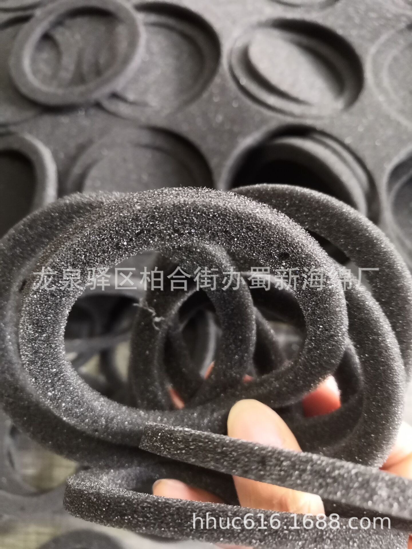 供应成型密封海绵圈/设备内托防尘海绵垫/同心圆聚氨酯海绵垫圈