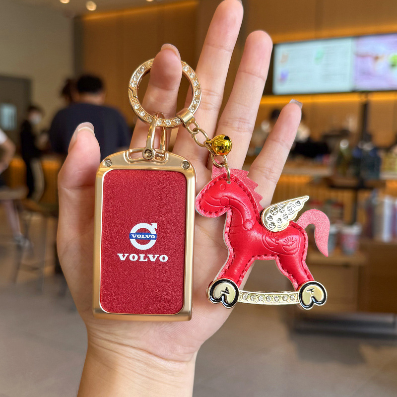 Suitable for Volvo Key Cover Xc60 Special Xc90 Male S90 Shell S60 Buckle Xc40 V60 V90 Car Supplies