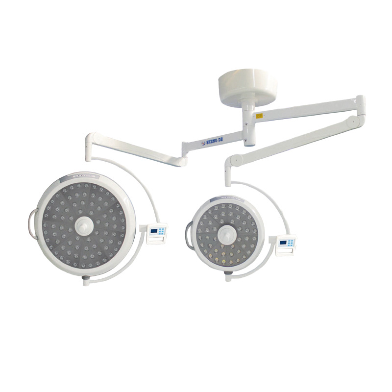 Lámpara quirúrgica sin sombra Hospital ambulatorio belleza médica cirugía plástica lámpara de examen médico colgante vertical lámpara quirúrgica de alto rendimiento de luz fría