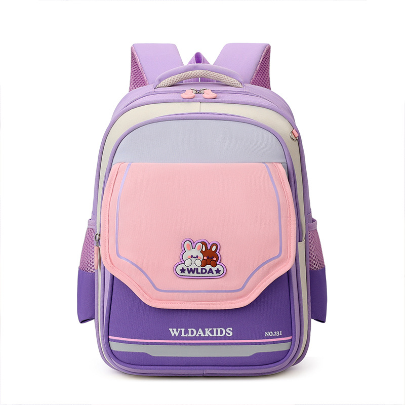 Mochila de escolares para estudiantes de primaria, mochila infantil resistente al desgaste, mochila de moda para hombres y mujeres.