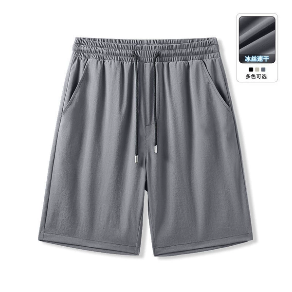 ❃ ●【Five-elastic ice silk shorts】Dark Gray●❃