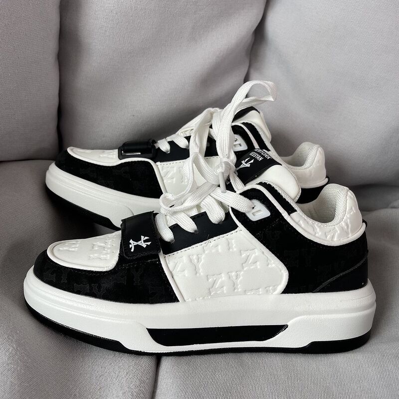 2024 Spring Ins-Style Black and White Panda Trendy Dad Shoes for Men, Chic Versatile Niche Retro Couple Sneakers 2024 Spring Ins-Style Black and White Panda Trendy Dad Shoes for Men, Chic Versatile Niche Retro Couple Sneakers