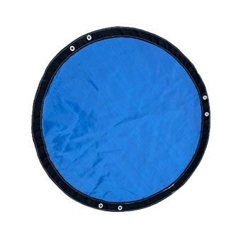 跨境亚马逊冬季加厚耐用圆形泳池罩防寒抗紫防尘盖布带紧绳器钢丝