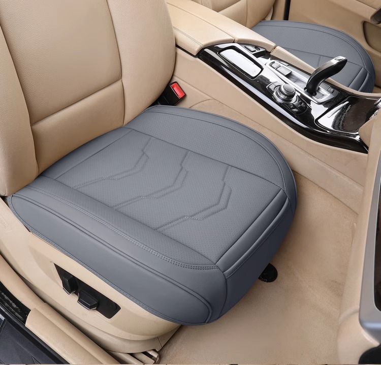 Car Seat Cushion, Universal for All Seasons, Breathable and Comfortable, Half-Cover Seat Pad, Single-Piece Car Interior Cushion, Rear Seat Cushion for Vehicle