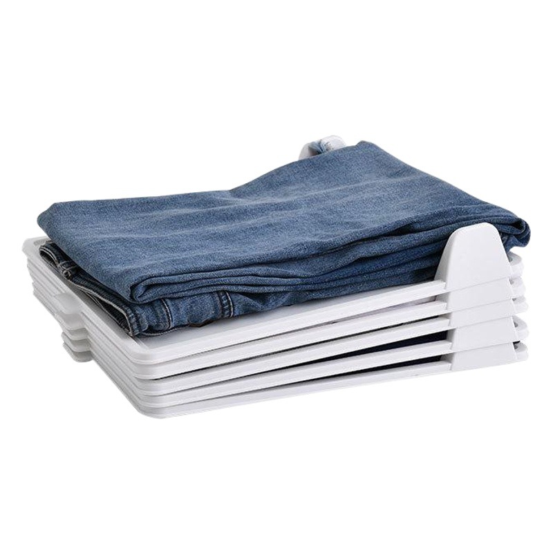 Folding Clothes Storage Artifact Lazy Folding Board Sweater Folding Board T-Shirt Shirt Organizing Pajamas Cabinet Classification Wholesale