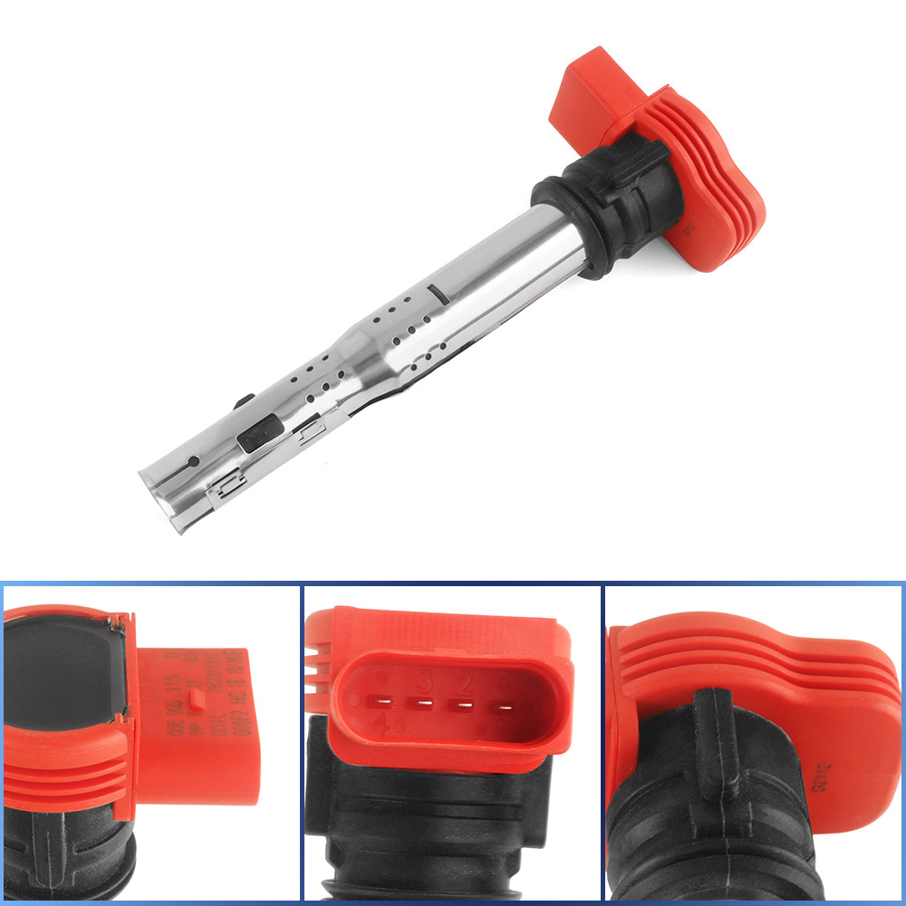 Aplicable a Audi a4LA6LQ3Q5 Volkswagen Passat b5 Tiguan CC Lian Yu bobina de ignición paquete de alto voltaje