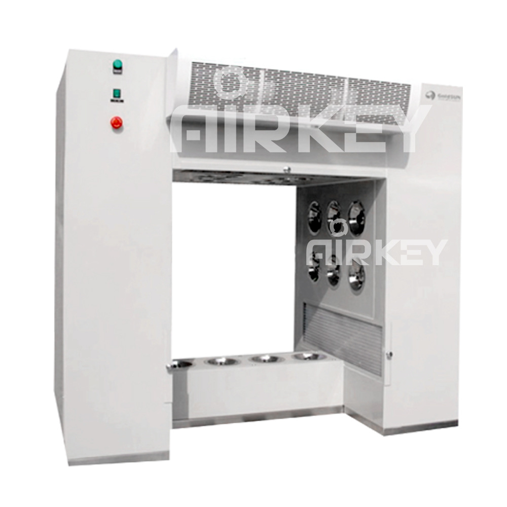 货淋室通道智能语音吹淋卷帘门专用无尘车间实验室制药环境不锈钢