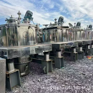 现货供应1000型1250型平板吊带离心机 防腐型衬塑吊带离心机