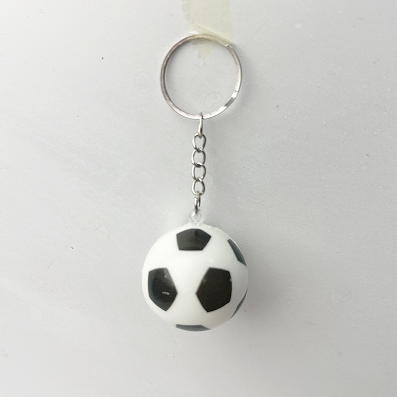 축구 PU 키체인 4cm