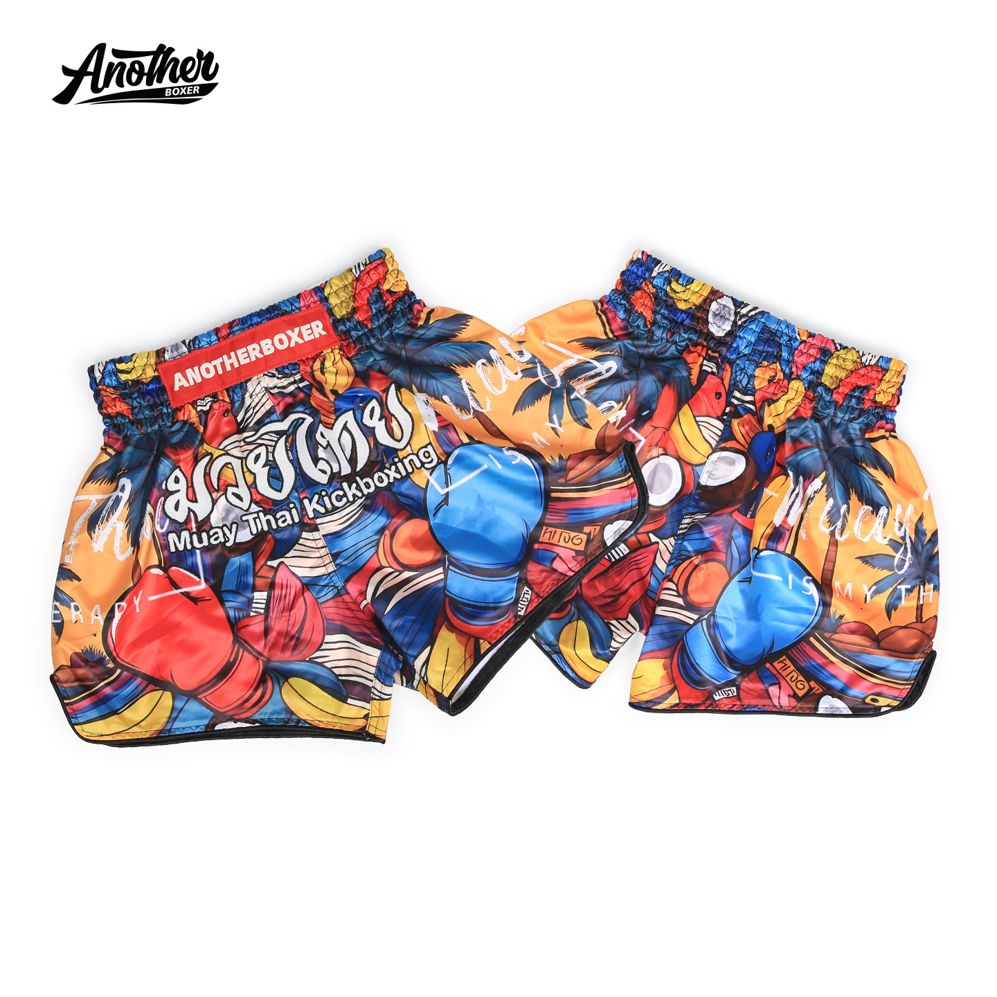 ANOTHERBOXER Muay Thai Shorts for Children, Sanda Fighting, Mixed Martial Arts, Daily Training Boxing Pants