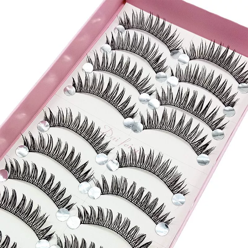 False eyelashes, natural makeup, wholesale, 10 pair