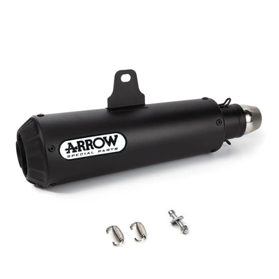 Motorcycle modified stainless steel exhaust pipe 51MM Excelle/r3/r25/CBR150/TNT600/BJ300 (Motorcycle exhaust pipe) - black