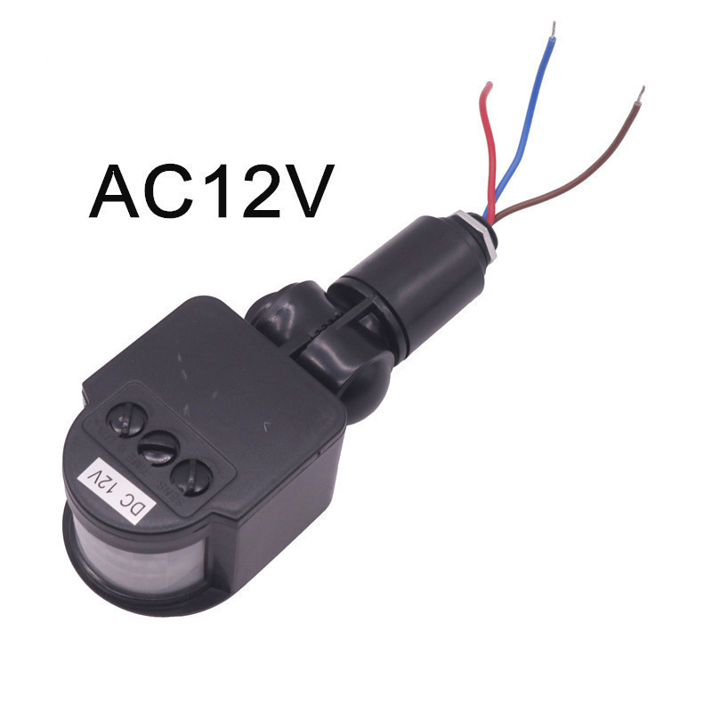 12V人体红外泛光灯投光灯感应开关 红外人体感应开关