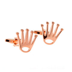 English Brand ixiukou Silver Crown Style Cufflinks for Men French Cufflinks/151124