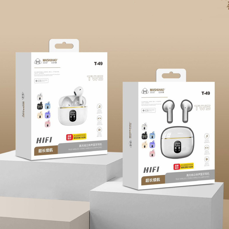 Tws Dual-Ear Bluetooth Earphones, Smart Wireless Noise-Cancelling High-Quality In-Ear Earphones with Ultra-Long Battery Life, Universal Wireless Earphones Tws Dual-Ear Bluetooth Earphones, Smart Wireless Noise-Cancelling High-Quality In-Ear Earphones with Ultra-Long Battery Life, Universal Wireless Earphones