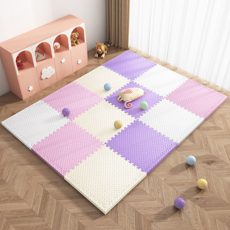 スプライスフォームフロアマット、子供用クロールマット、厚みのある家庭用マット、寝室の畳フロアマット、パズルクロールマット|undefined