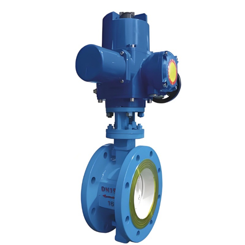 金属硬密封法兰蝶阀 D943Y-10C DN65 电动法兰式三偏心硬密封蝶阀