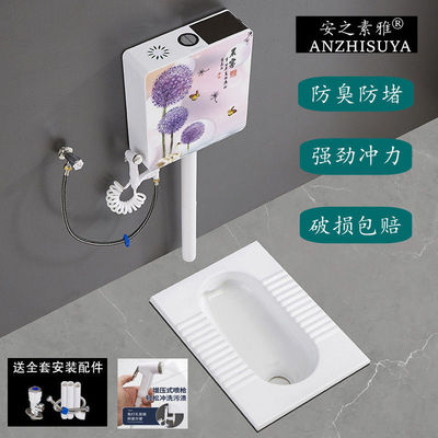 household ceramics Pissing TOILET Deodorant Stool A potty toilet Pit Urinal Flushing tank suit