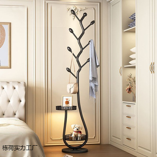 Household Clothes Hanger Floor-Standing Bedroom Vertical Space-Free Artifact Indoor Italian