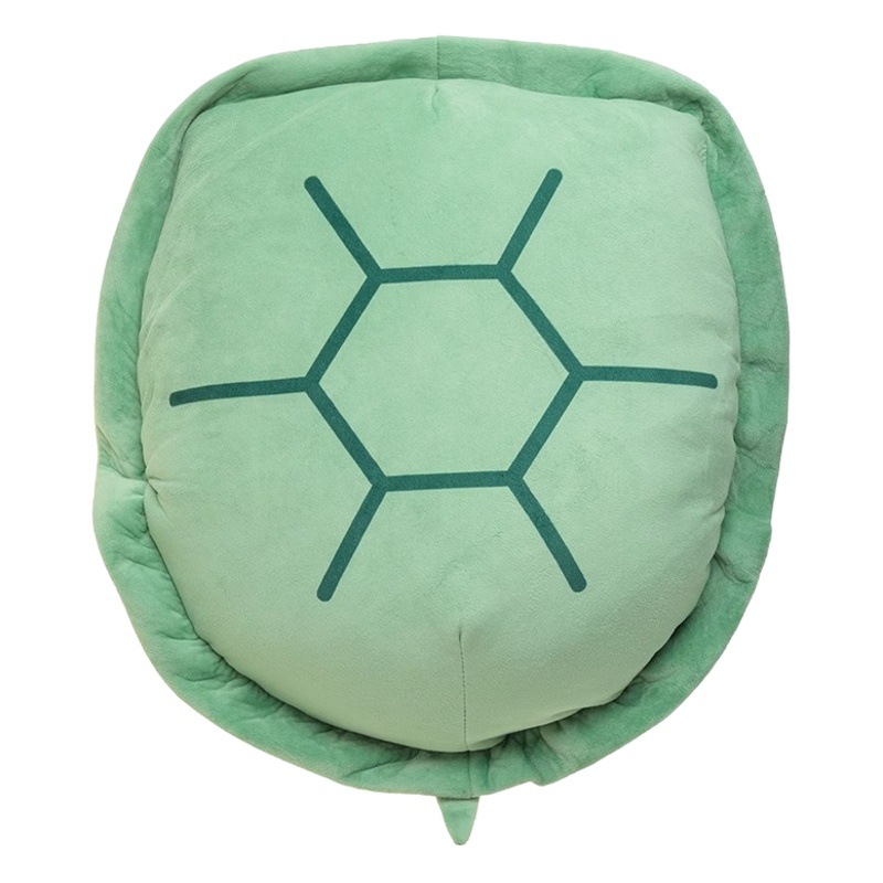 Tortuga Shell muñeca ropa portátil almohada grande bolsa de dormir muñeca de juguete de peluche chica regalo de cumpleaños
