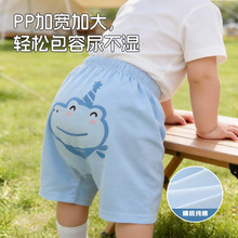 儿童PP裤男童短裤透气宝宝卡通女童平角纯棉夏季抗菌批发小童新款