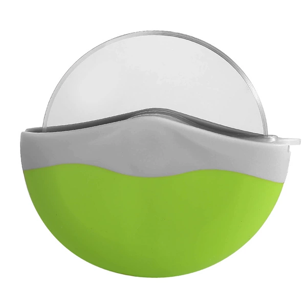 Green pizza wheel with cover