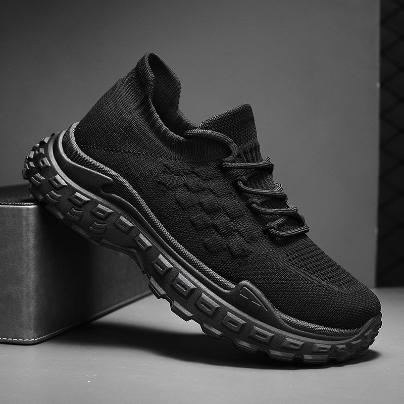 Coconut ins Koreanische Flut Papa Schuhe Jungen fliegen gewebt atmungsaktive Mesh-Bedeckung Füße dicke Unterseite Erhöhung Schuhe Student Herrenschuhe_voghion.com