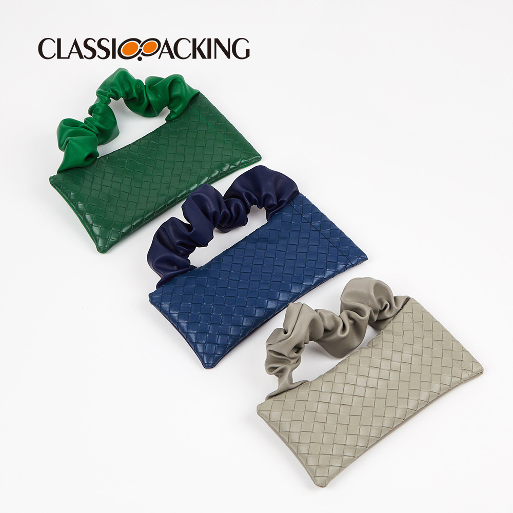 Fábrica al por mayor gafas bolsa moderna simple portátil gafas de sol bolsa original tejido diseño gafas bolsa de almacenamiento