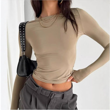 Women T-shirt Long Sleeve O Neck Autumn Winter Ladies Cr�ƹ�