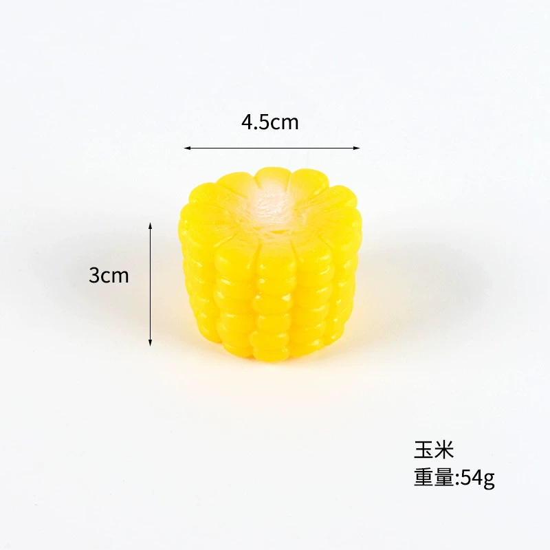 Realistic small food play, photography props, corn kernels