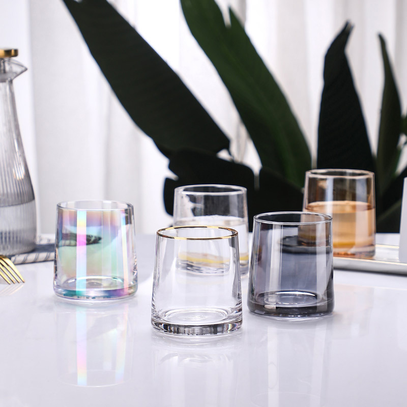 Hotel de vidrio enjuague bucal copas de cepillo de dientes conjunto de tazas de lavado de cepillo de dientes Nordic inins taza de agua hotel doméstico