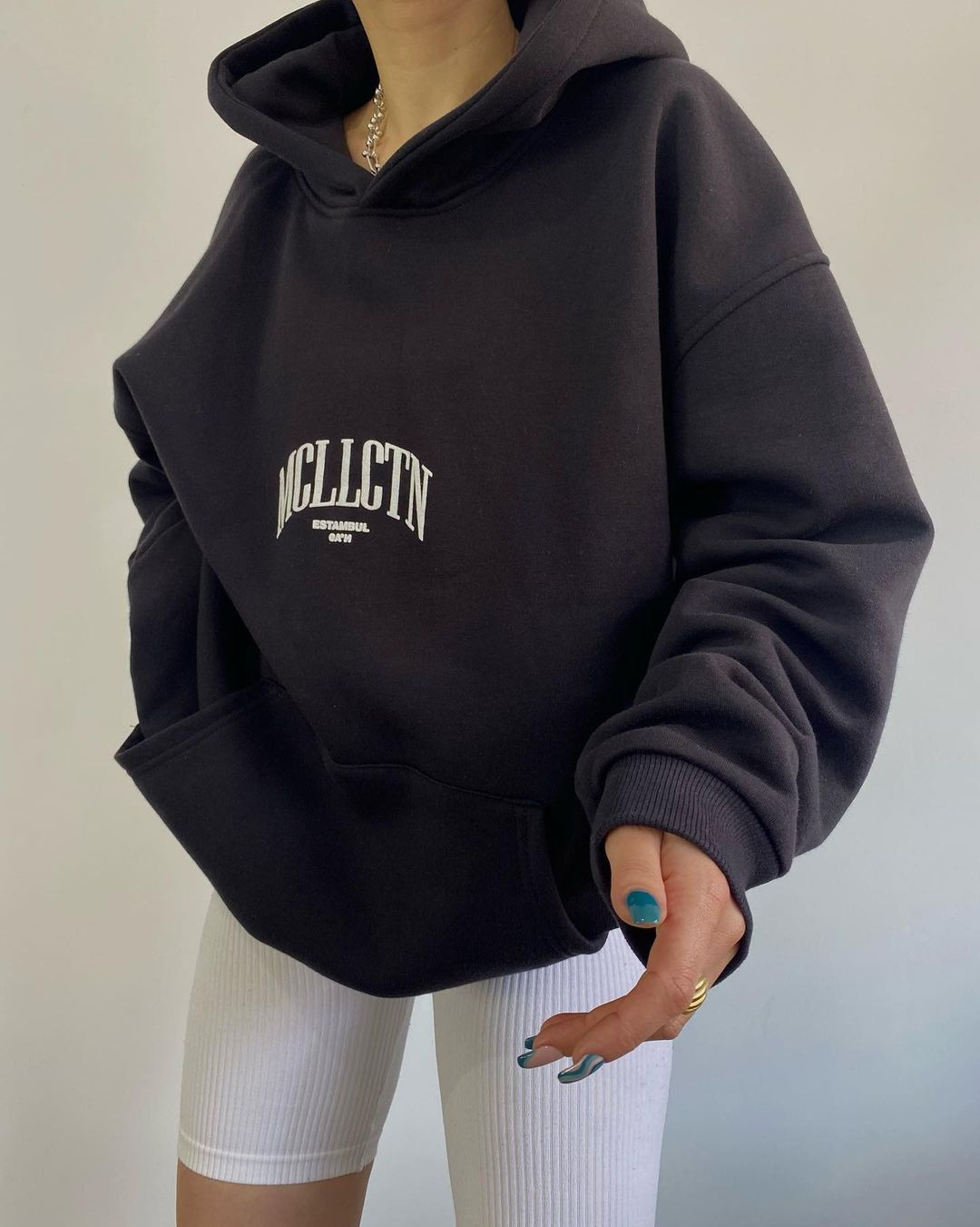 2023 Damski sweter z nadrukiem, uniwersalny top z długimi rękawami i kapturem dla kobiet_voghion.com