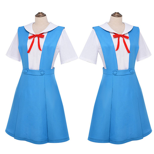 Neon Genesis Evangelion cos clothing Ayanami Rei Asuka Misato JK uniform skirt cosplay anime clothing