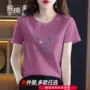 圆领半袖短袖新款女t
