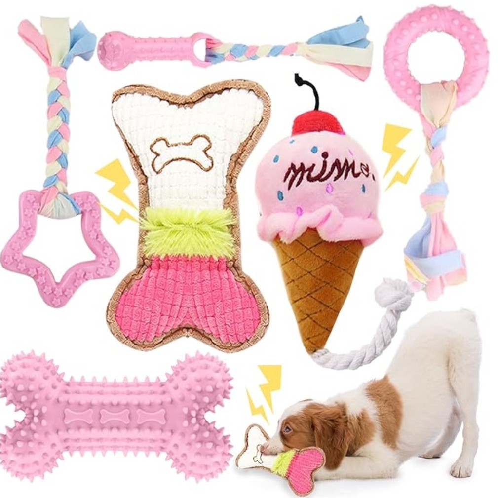 Amazon nuevo perro mordedura juguete cuerda perro nudo molar mascota cachorro aliviar congestionada mascota juguete traje al por mayor