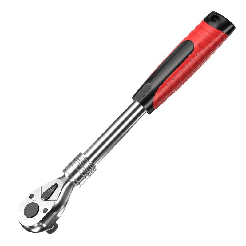 Llave de trinquete telescópica rápida conjunto de manguito universal multifuncional conjunto de herramientas de reparación de automóviles de llave rápida hexagonal