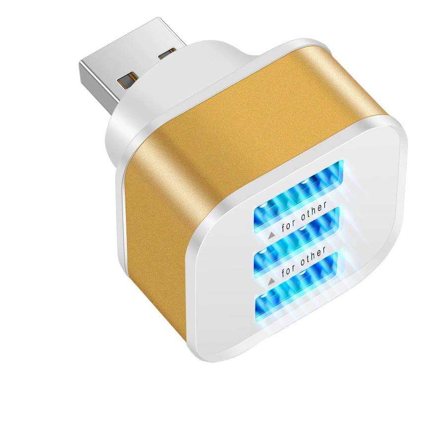 3-портовый удлинитель USB разветвитель 2.0HUB расширитель USBHUB концентратор один-три адаптер USB