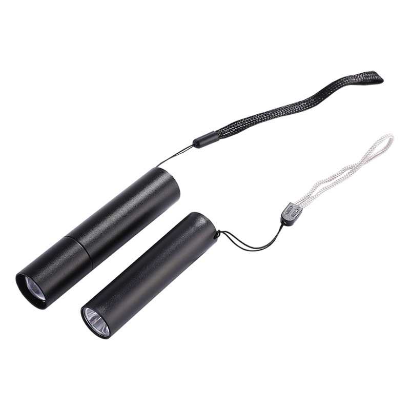 Linterna LED transfronteriza mini portátil luz lateral recargable Remoto Portátil al aire libre hogar pequeña linterna