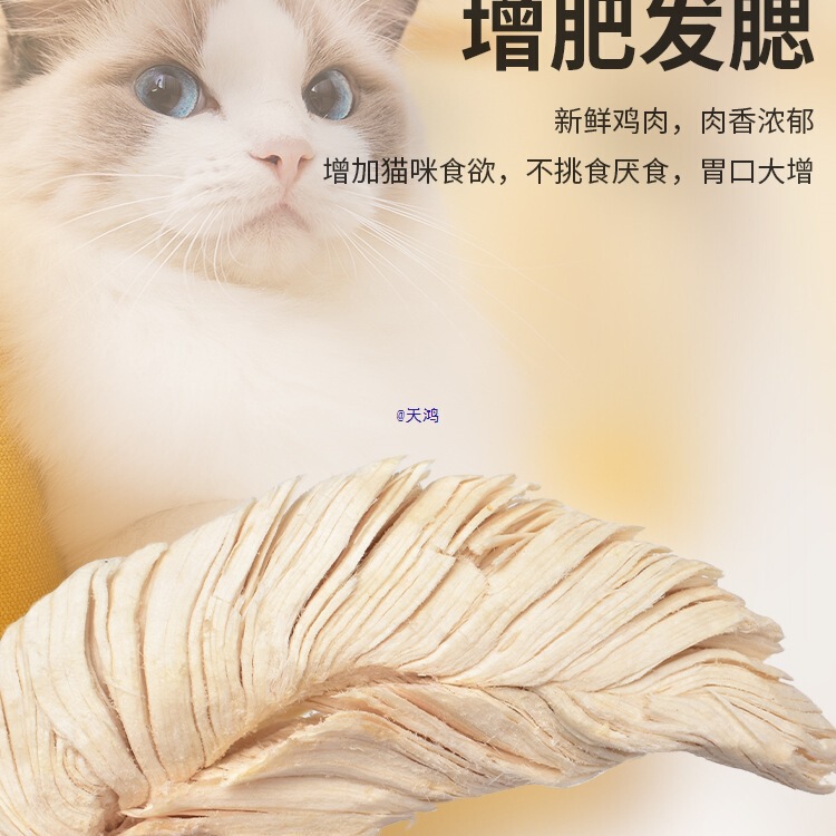 Freeze-Dried Chicken Breast 675 Cat Snacks Nutritional Fattening Pet Chicken Jerky Cat Food Adult and Kitten Family Bucket