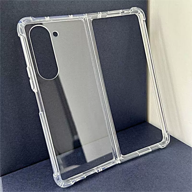 Подходит для Samsung z fold 30% off с экраном, состоящим из нескольких частей, чехол для телефона zfold6, прозрачный, с высокой прозрачностью, с защитой от падения, жесткий чехол