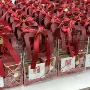 圣诞节手提圣诞透明手提袋