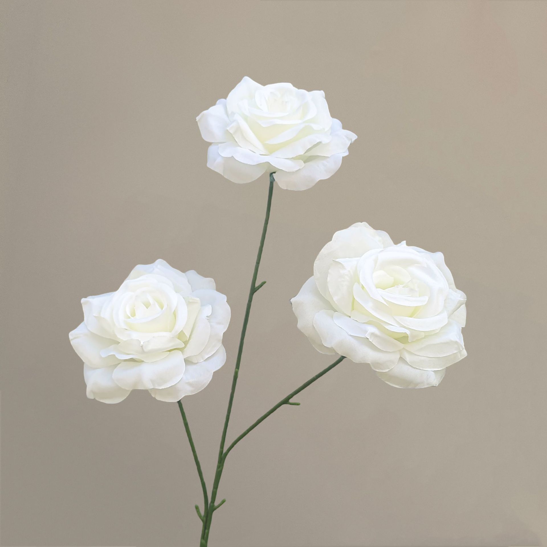 3 rosas de diamante flores simuladas decoración de cascada de flores flores flores flores falsas flores flores flores de seda fábrica ramo al por mayor