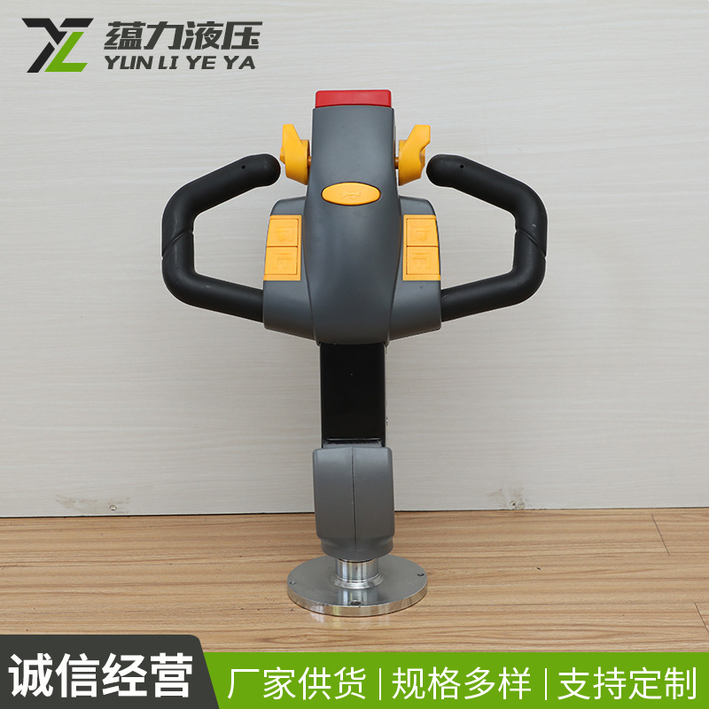 手动堆高车搬运车手柄半电动叉车配件液压车轮子油泵轮架
