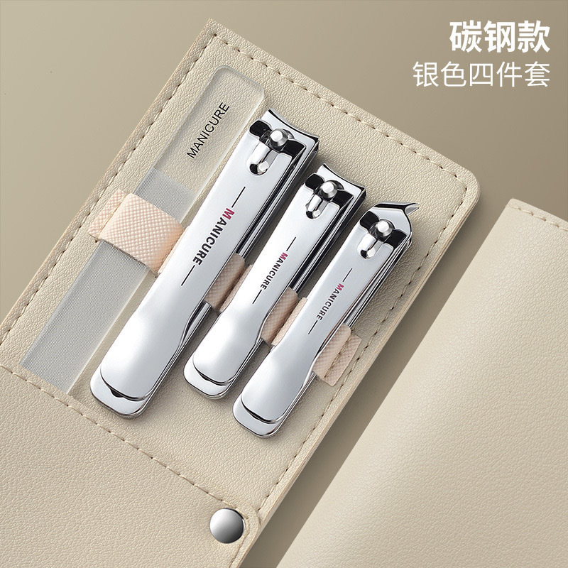 ドイツ製爪切りセット 4点セット 女性用 家庭用 シングル爪切り 爪切りセット 斜めマニキュアツール|undefined