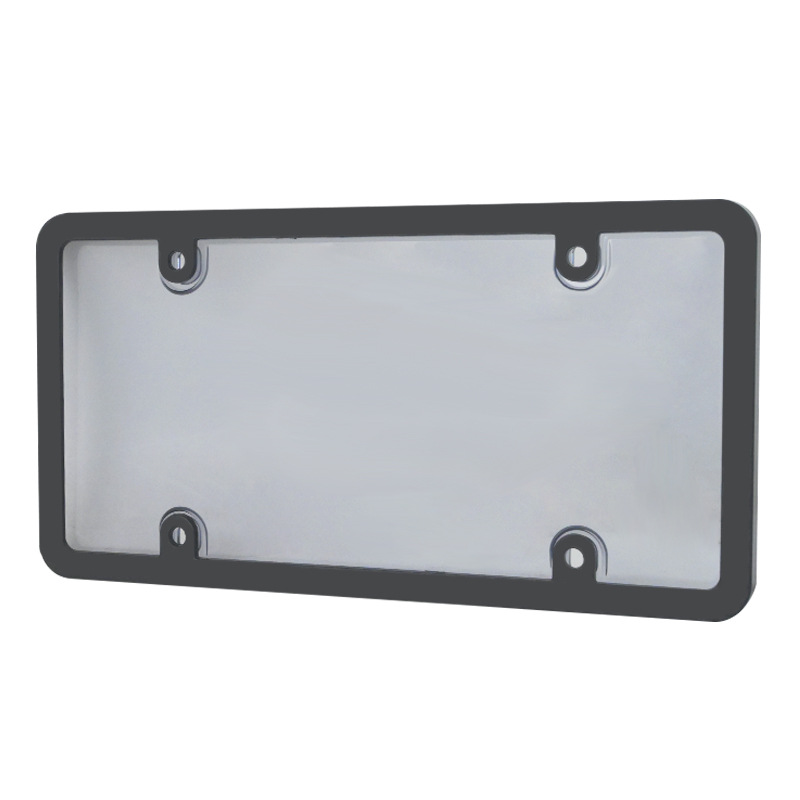 Factory direct American standard plastic license plate frame with cover transparent cover two-in-one American license plate frame accessories complete