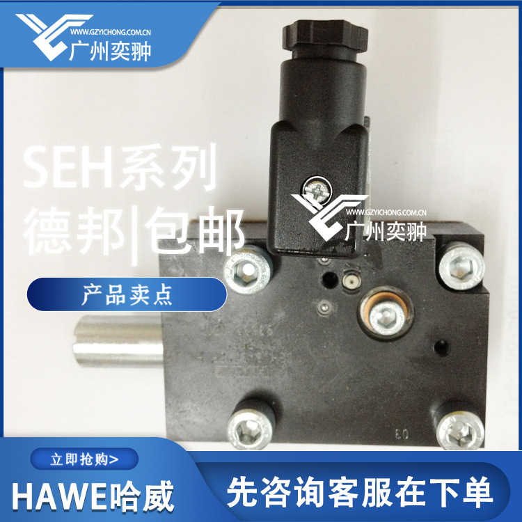进口哈威SEH 2-2/22-P-3/8 B-G 24比例流量阀HAWE品牌
