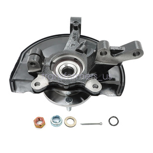 3870A007, 4605A009, 3880A018 Front Left Steering Knuckle and Wheel Hub Bearing Assembly